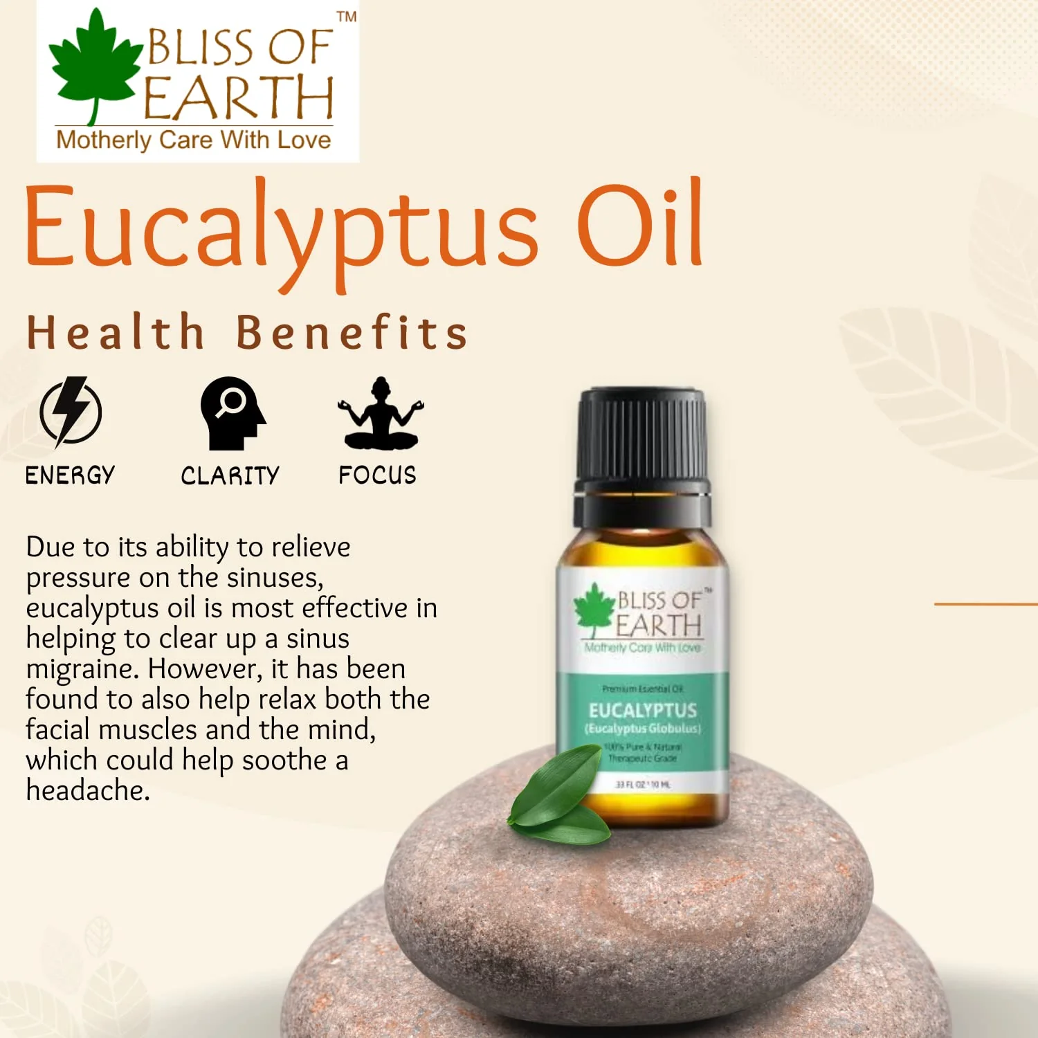 Bliss of Earth 100% Pure Eucalyptus & Cedarwood Essential Oils Combo (10ml) for Mosquito & Bug Repelling (Pack of 2) - Image 9