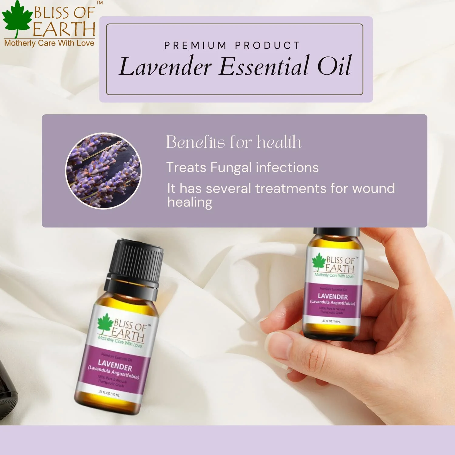 Bliss of earth 100% Pure Lavender Essential Oil & Citronella Natural Essential oil combo (10ml) therapeutic Grade (pack of 2) - Image 4