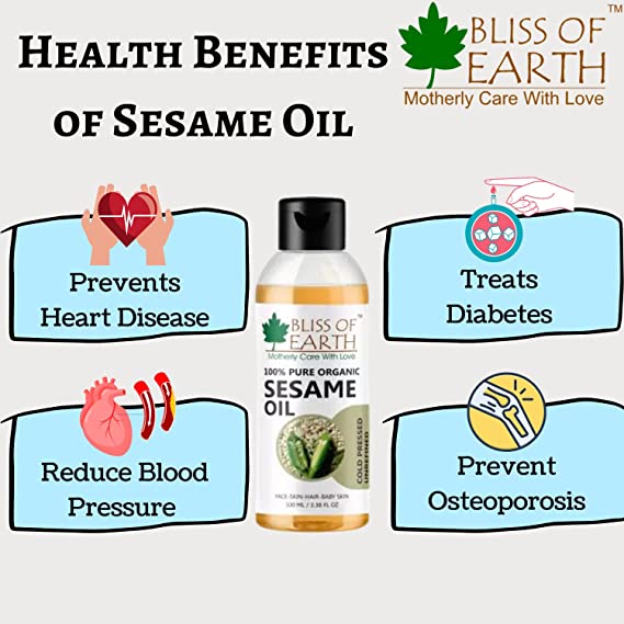 Certified Organic Sesame Oil 2X100 ml - Image 4