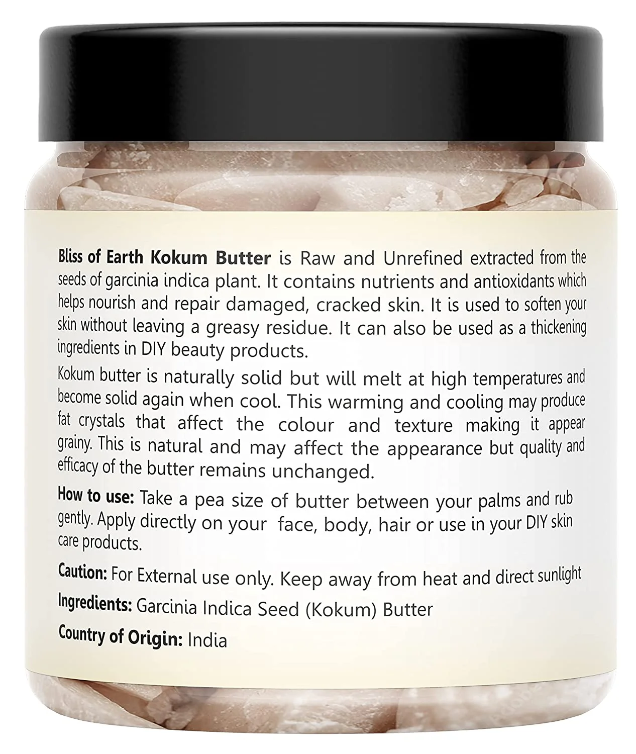 Natural Kokum Butter Raw (100GM) - Image 3