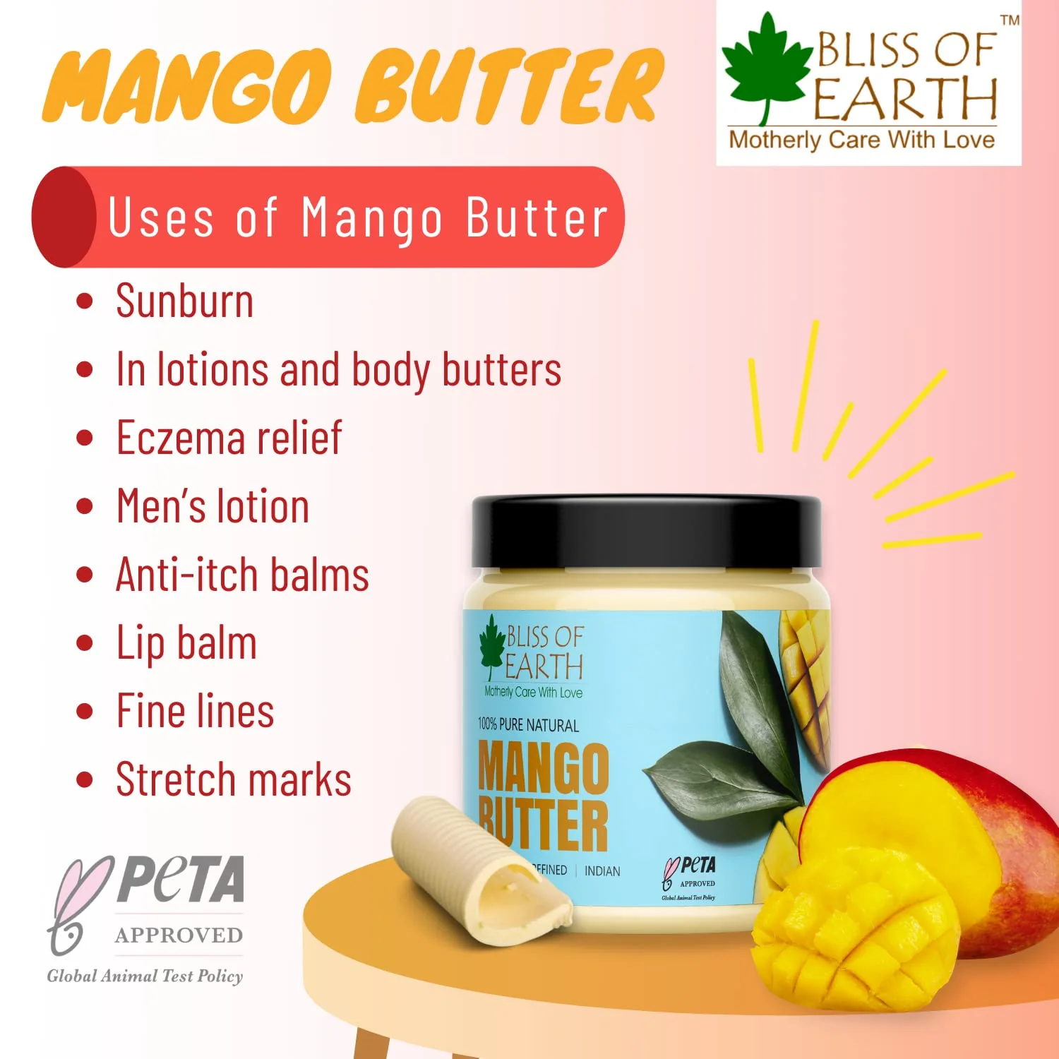 Deoderised Indian Mango Butter 100GM - Image 4