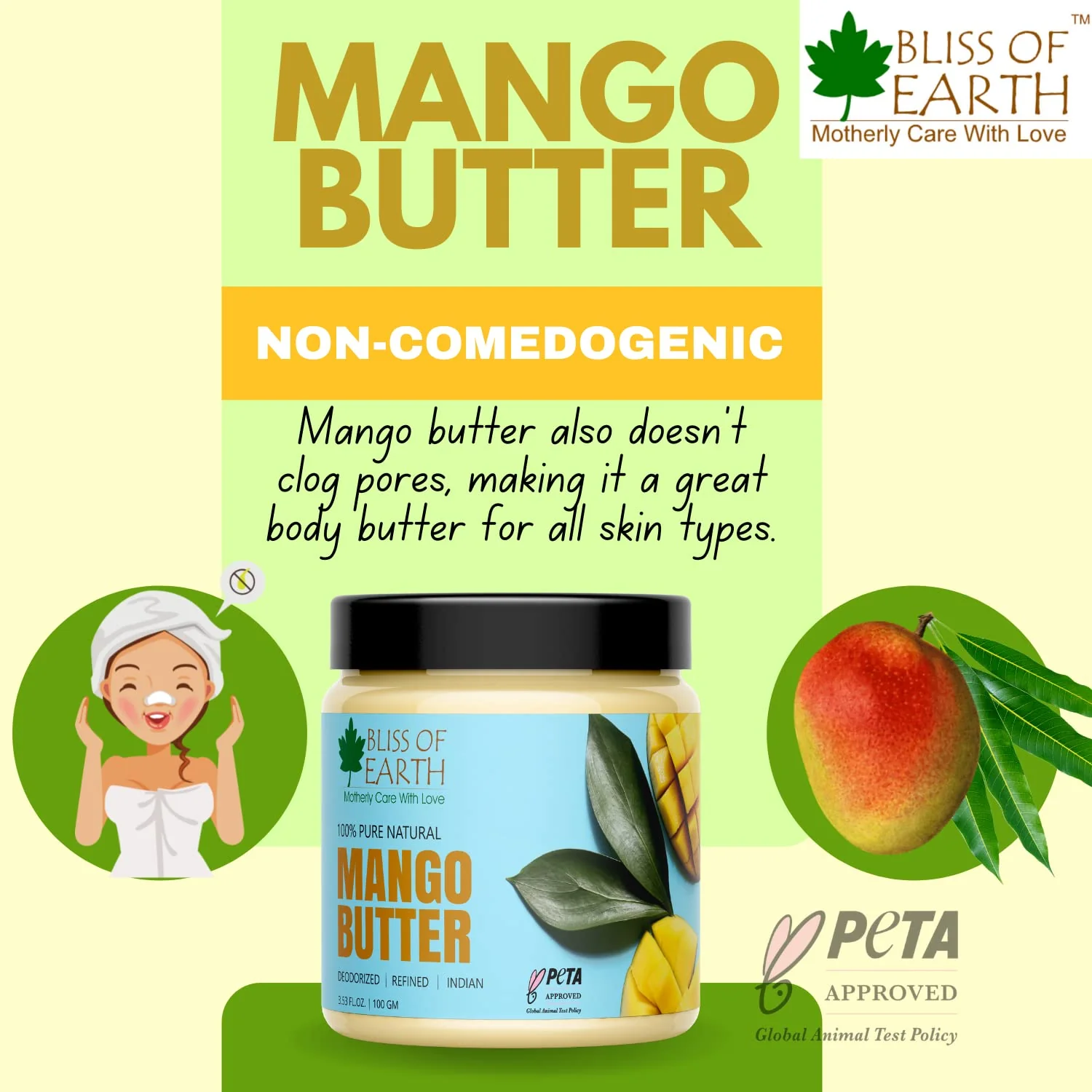 Deoderised Indian Mango Butter 100GM - Image 6