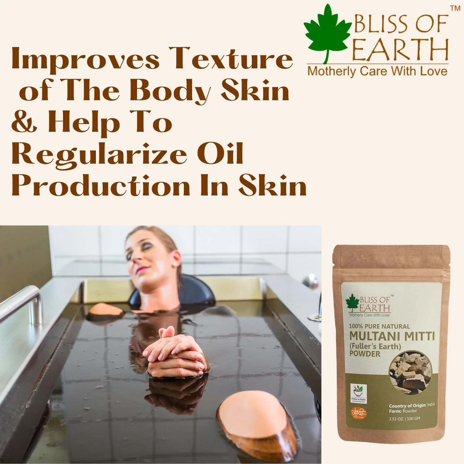 Multani Mitti Powder (Face Mask) - Image 3