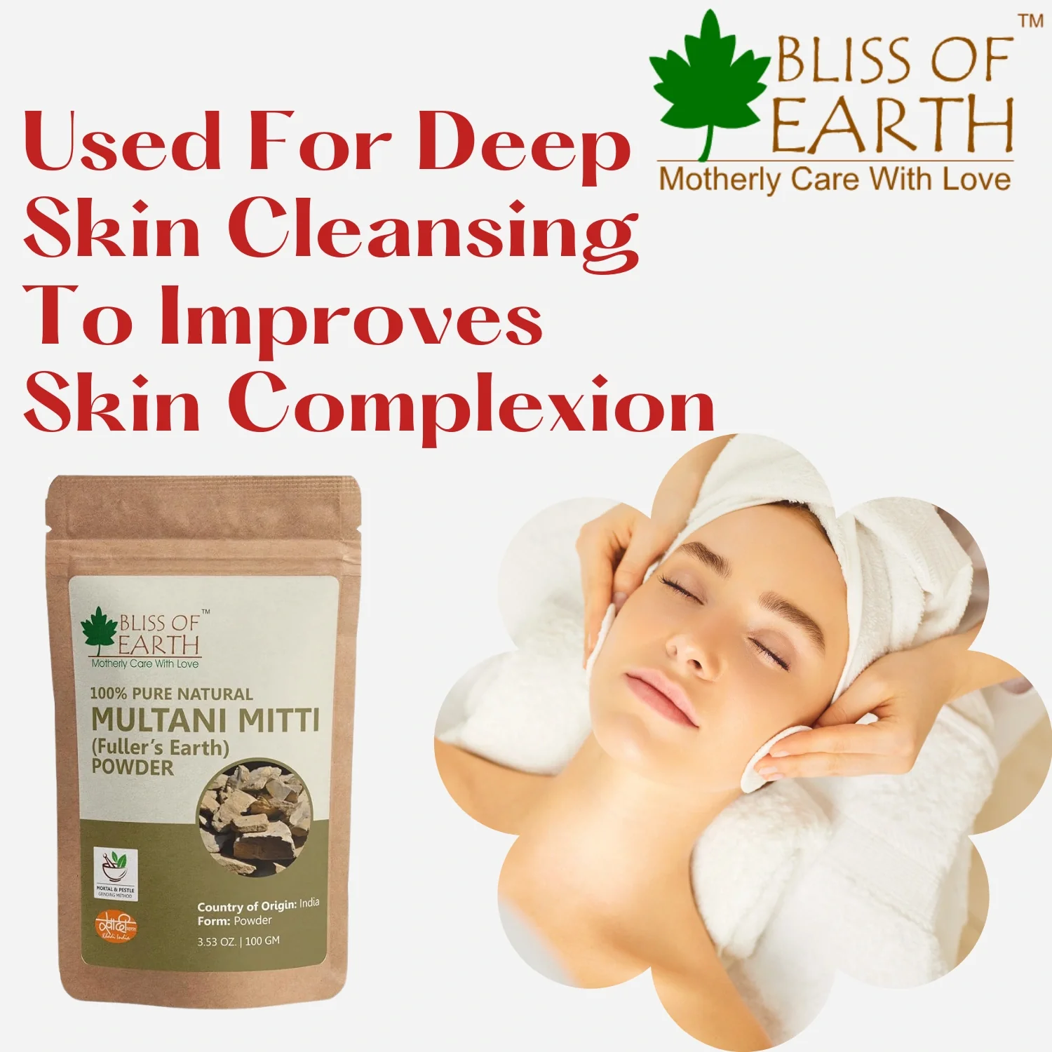 Multani Mitti Powder (Face Mask) - Image 5