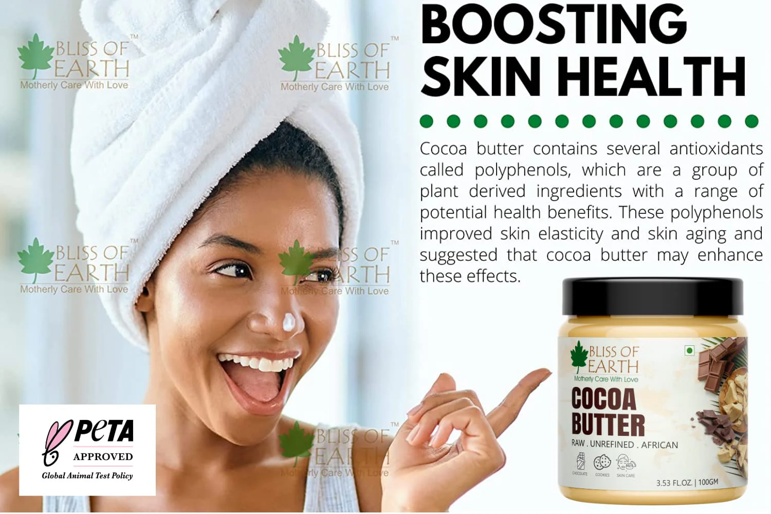 Pure Organic African Cocoa Butter 200GM - Image 8