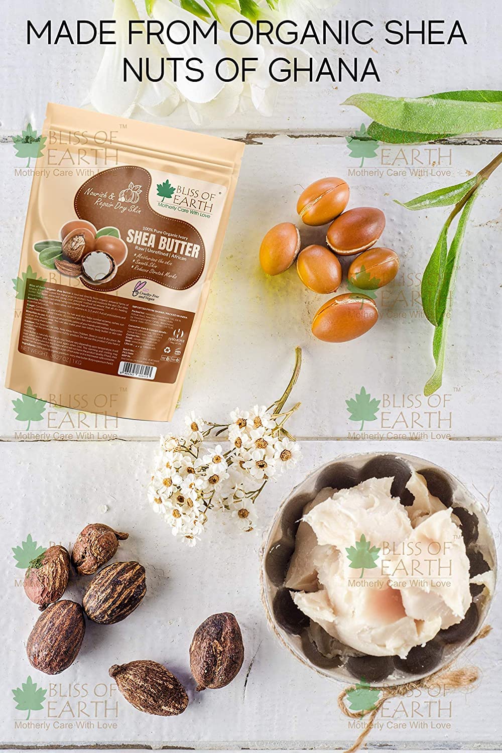 Organic Ivory Shea Butter 1kg - Image 3