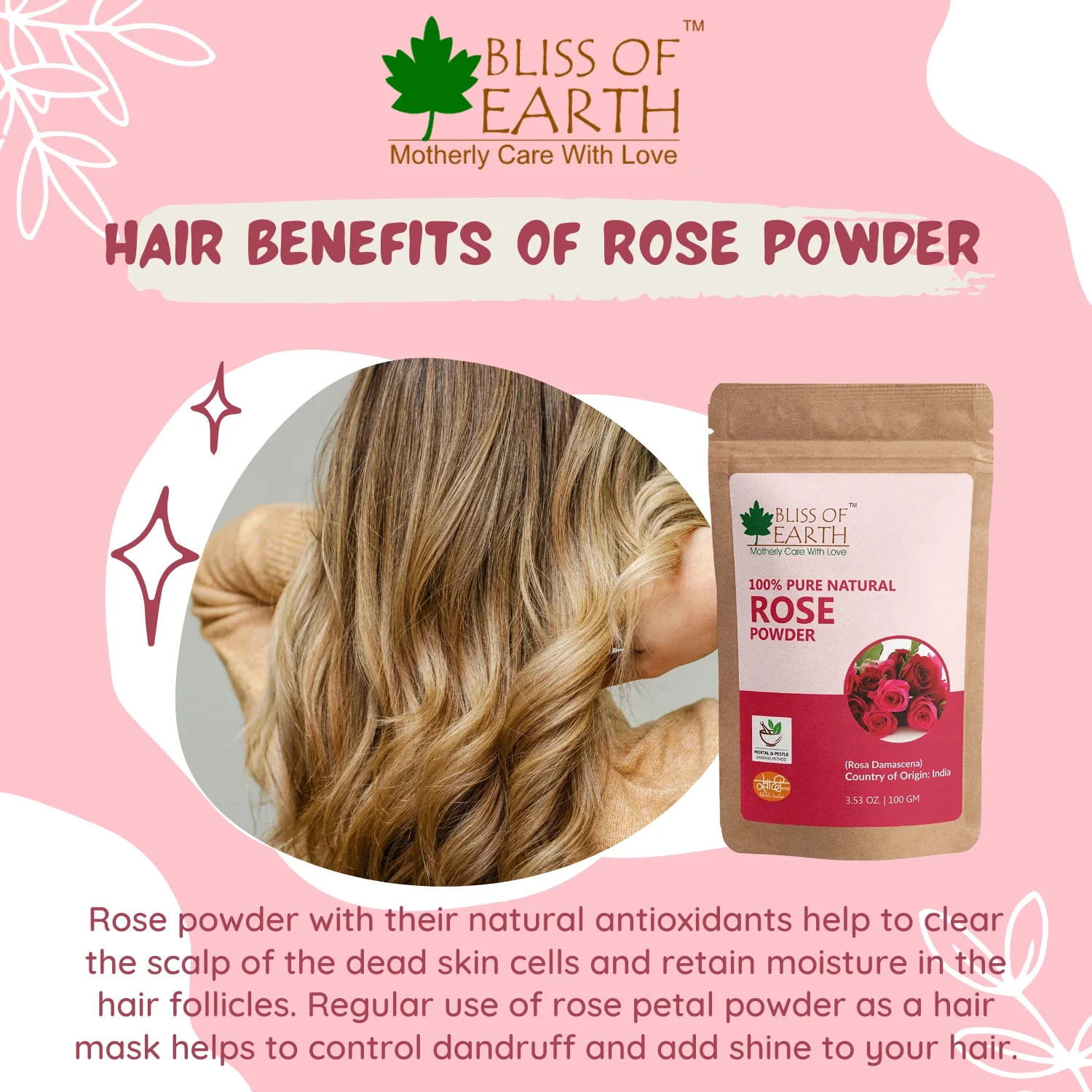 Organic Rose Petel Powder - Image 5