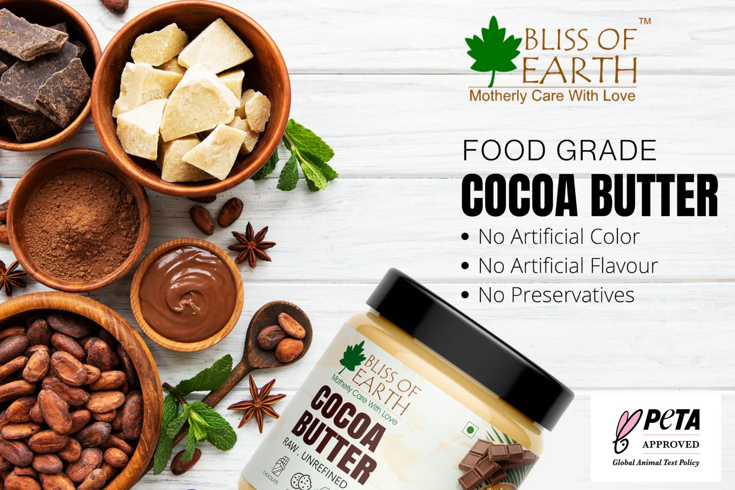 Pure Organic African Cocoa Butter 100GM - Image 5