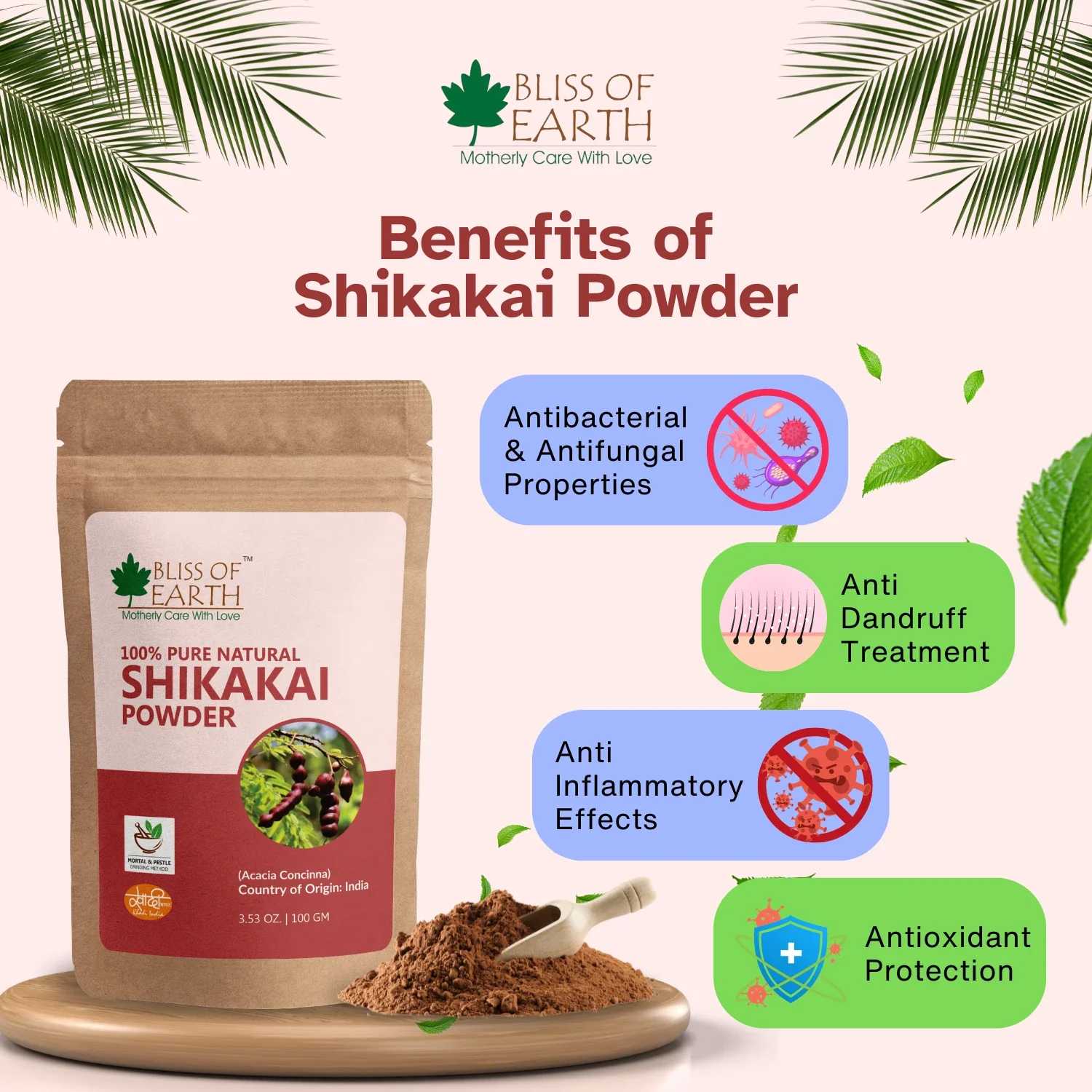 Organic Shikakai Powder - Image 3