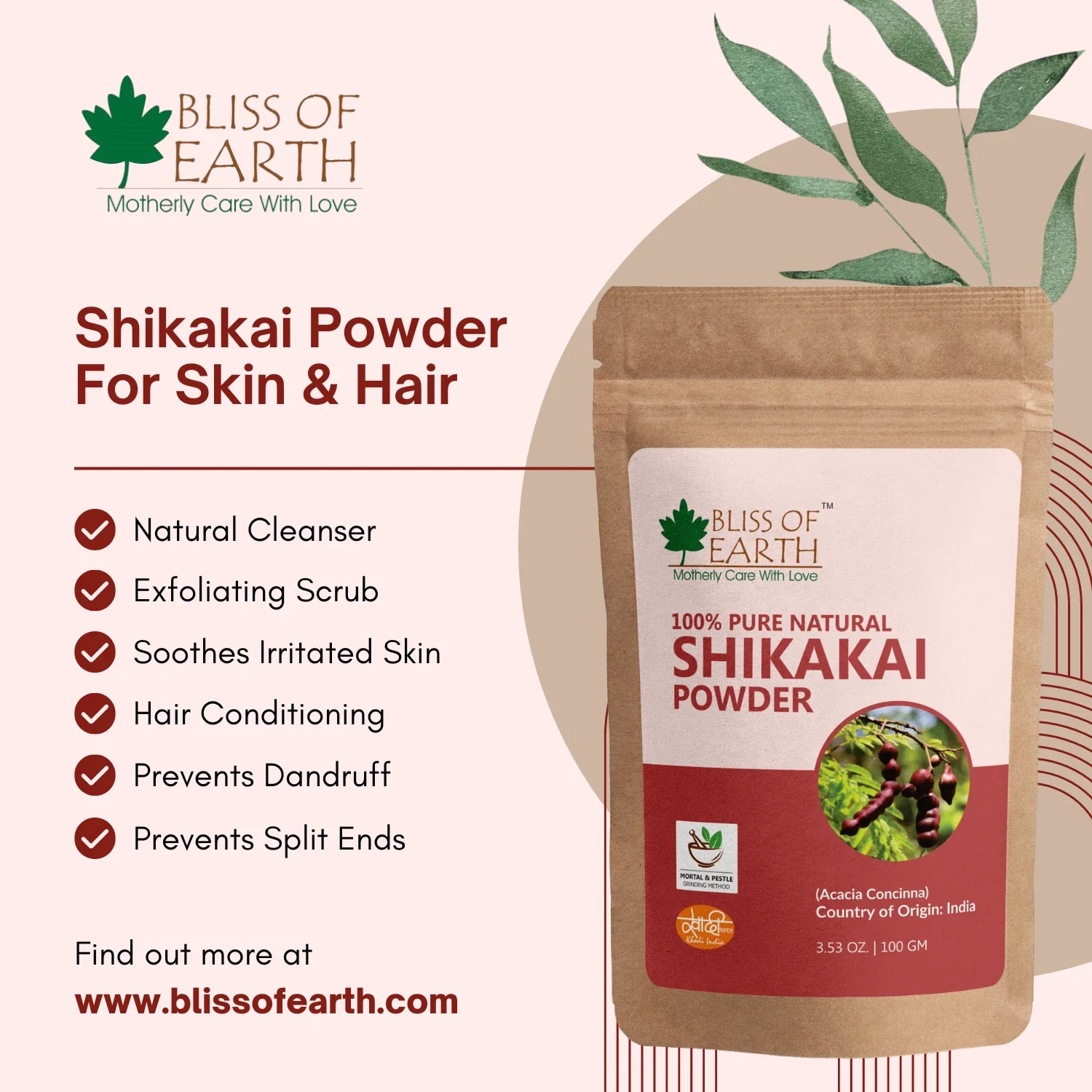 Organic Shikakai Powder - Image 4