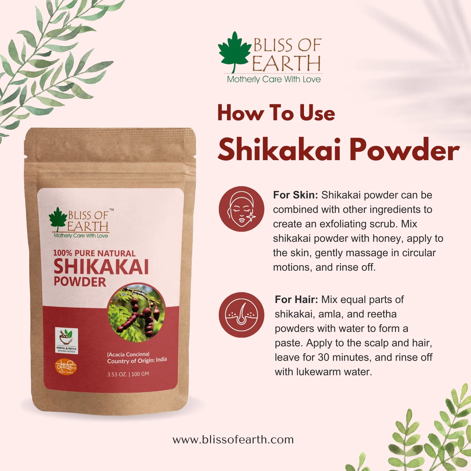 Organic Shikakai Powder - Image 5