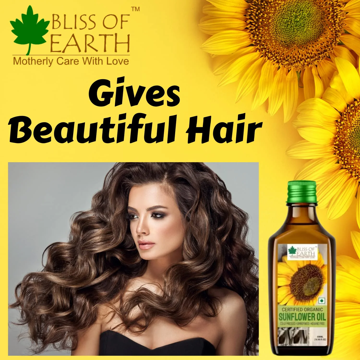 USDA Organic Sunflower Oil 500 ml - Image 3