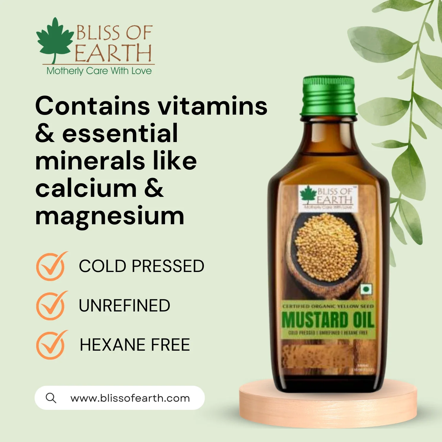 Yellow Mustad Seed Oil - Image 4