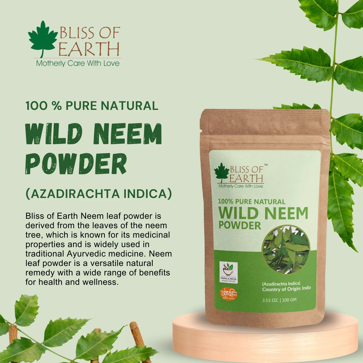 Wild Neem Leaf Powder - Image 4